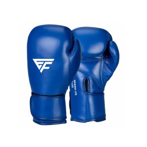 Boxing Classic Leather Super Gloves Blue