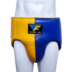 Premium Groin Guard (yellow blue)