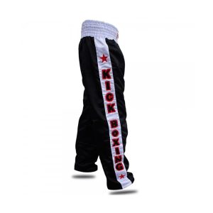 Kick Boxing Trouser (Black white)